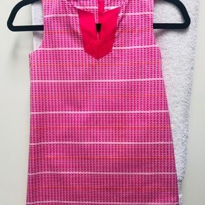 Vineyard vines pink whale sleeveless dress